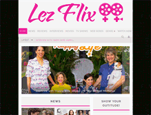 Tablet Screenshot of lezflix.com